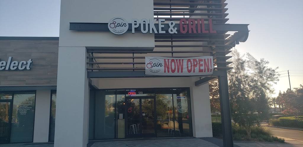 Spin Poke & Grill | restaurant | 1081 N Tustin Ave ste 120, Anaheim, CA 92807, USA | 6572083383 OR +1 657-208-3383