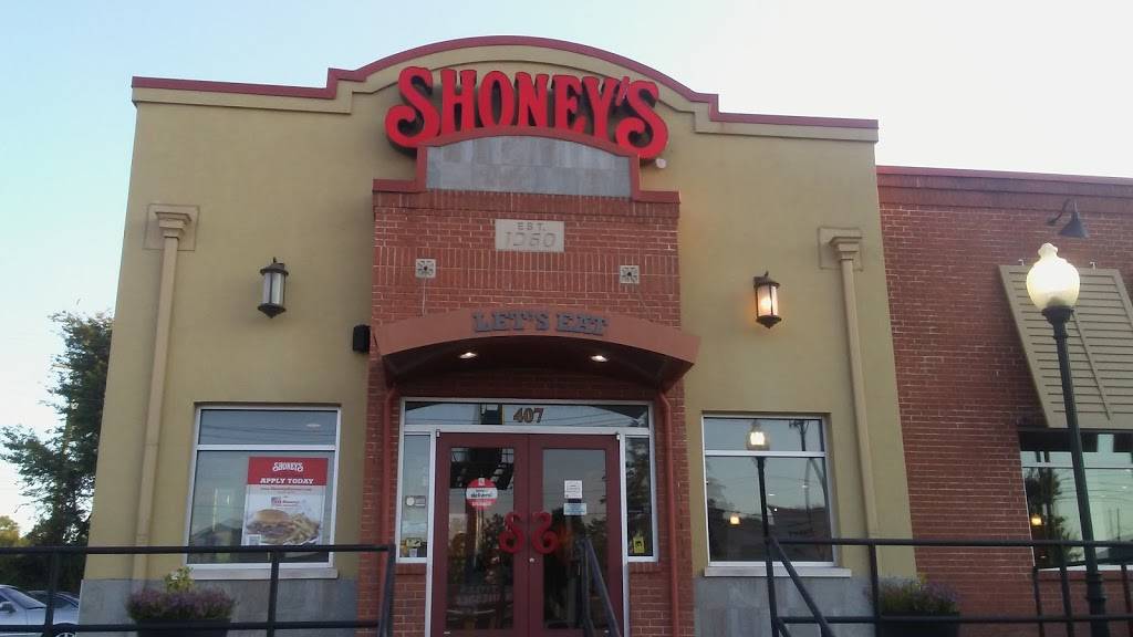 Shoneys Nashville | restaurant | 407 Thompson Ln, Nashville, TN 37211, USA | 6158335252 OR +1 615-833-5252