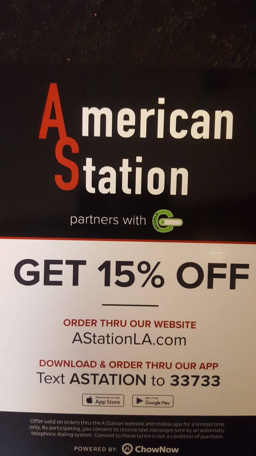A-Station | restaurant | 2500 W 8th St, Los Angeles, CA 90057, USA | 2135190788 OR +1 213-519-0788