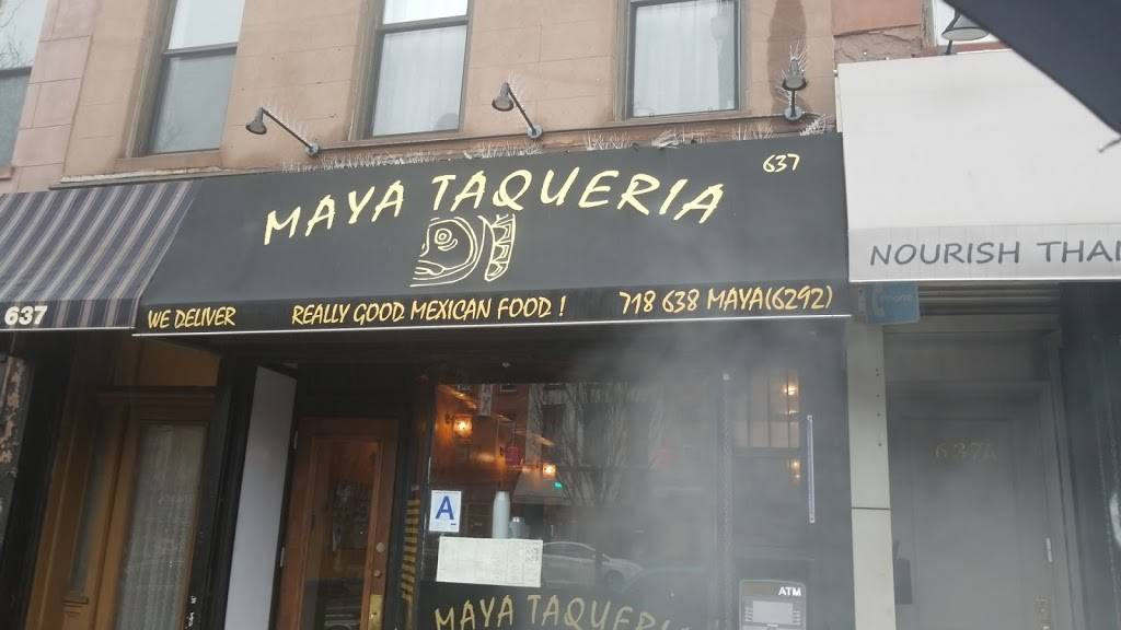 Maya Taqueria | restaurant | 637 Vanderbilt Ave, Brooklyn, NY 11238, USA | 7186386292 OR +1 718-638-6292
