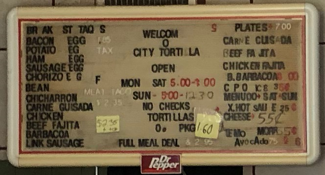 City Tortilla Factory | restaurant | 2815 S Main St, Ingleside, TX 78362, USA | 3617763578 OR +1 361-776-3578