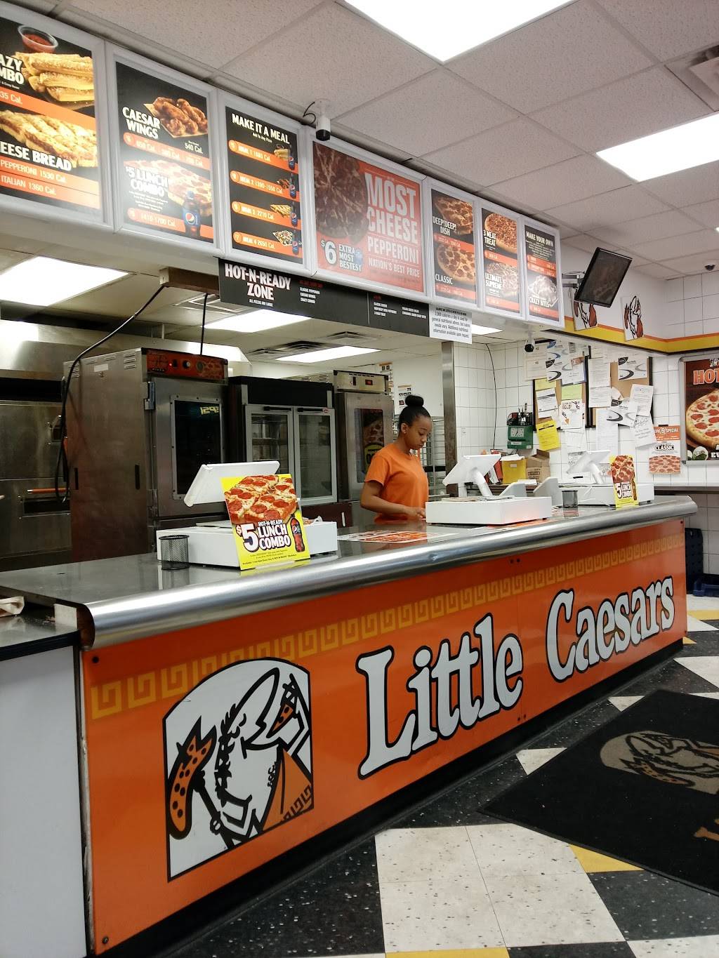 Little Caesars Pizza | meal takeaway | 4556 Howe Rd, Wayne, MI 48184, USA | 7347294700 OR +1 734-729-4700