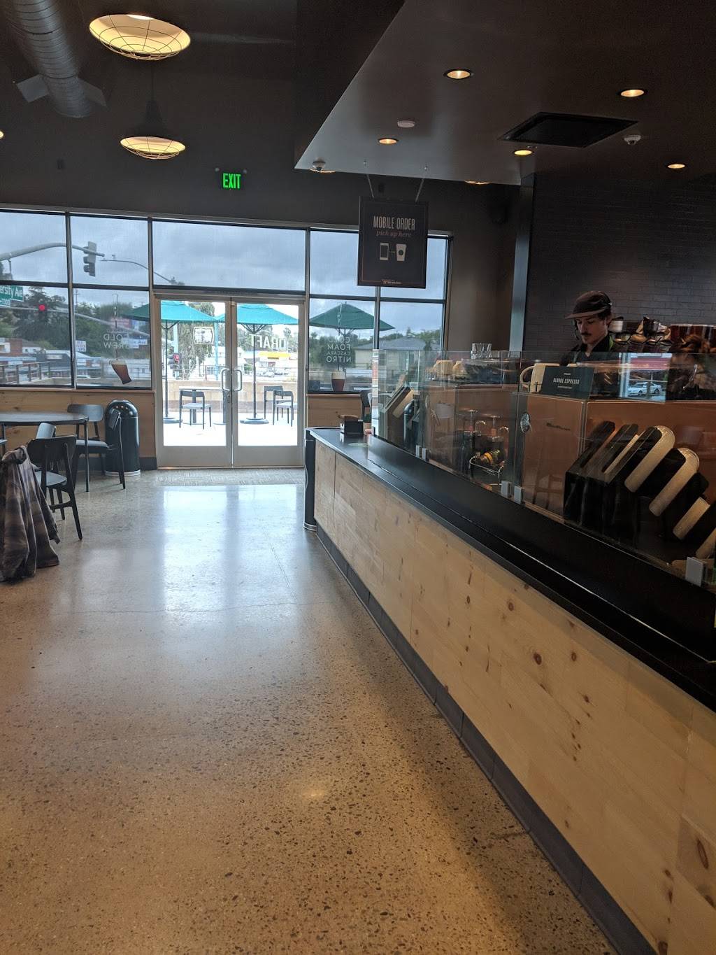Starbucks | cafe | 7350 University Ave, La Mesa, CA 91942, USA | 6193404762 OR +1 619-340-4762