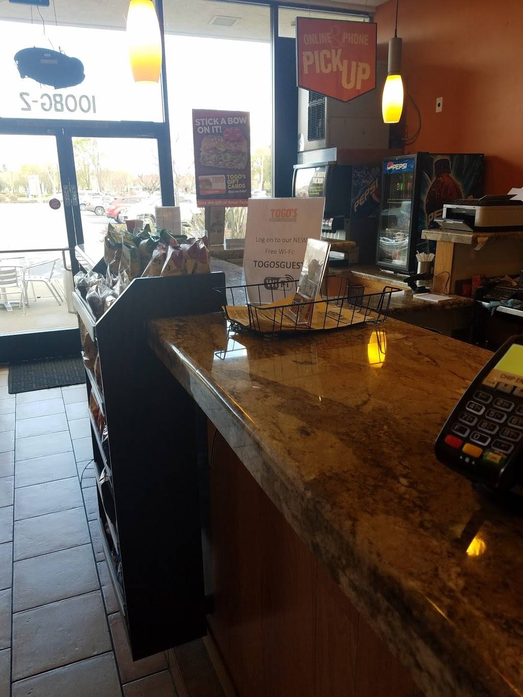 TOGOS Sandwiches | meal takeaway | 1008 Blossom Hill Rd g2, San Jose, CA 95123, USA | 4089799552 OR +1 408-979-9552