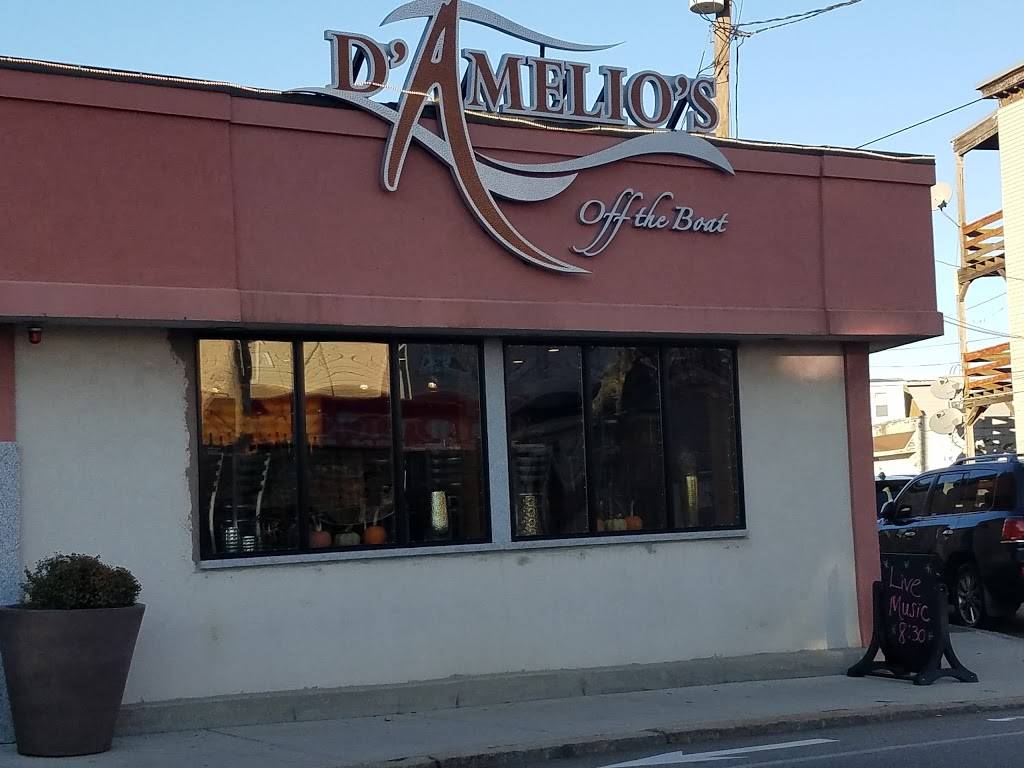DAmelios Off the Boat Seafood | restaurant | 306 Revere St, Revere, MA 02151, USA | 7816296344 OR +1 781-629-6344