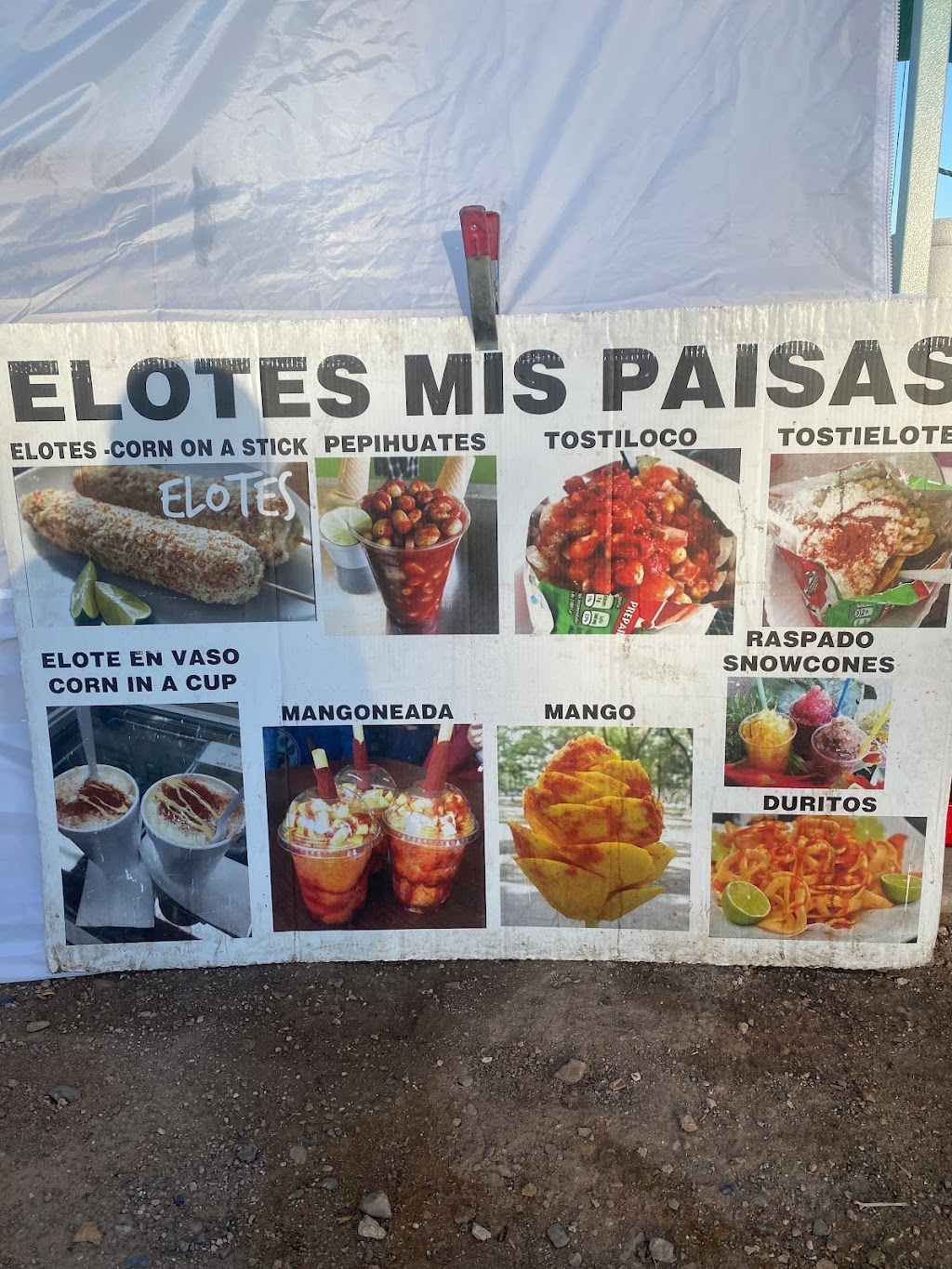 Elotes mis pasias | restaurant | 9184 W Northern Ave, Glendale, AZ 85305, USA | 6028199102 OR +1 602-819-9102