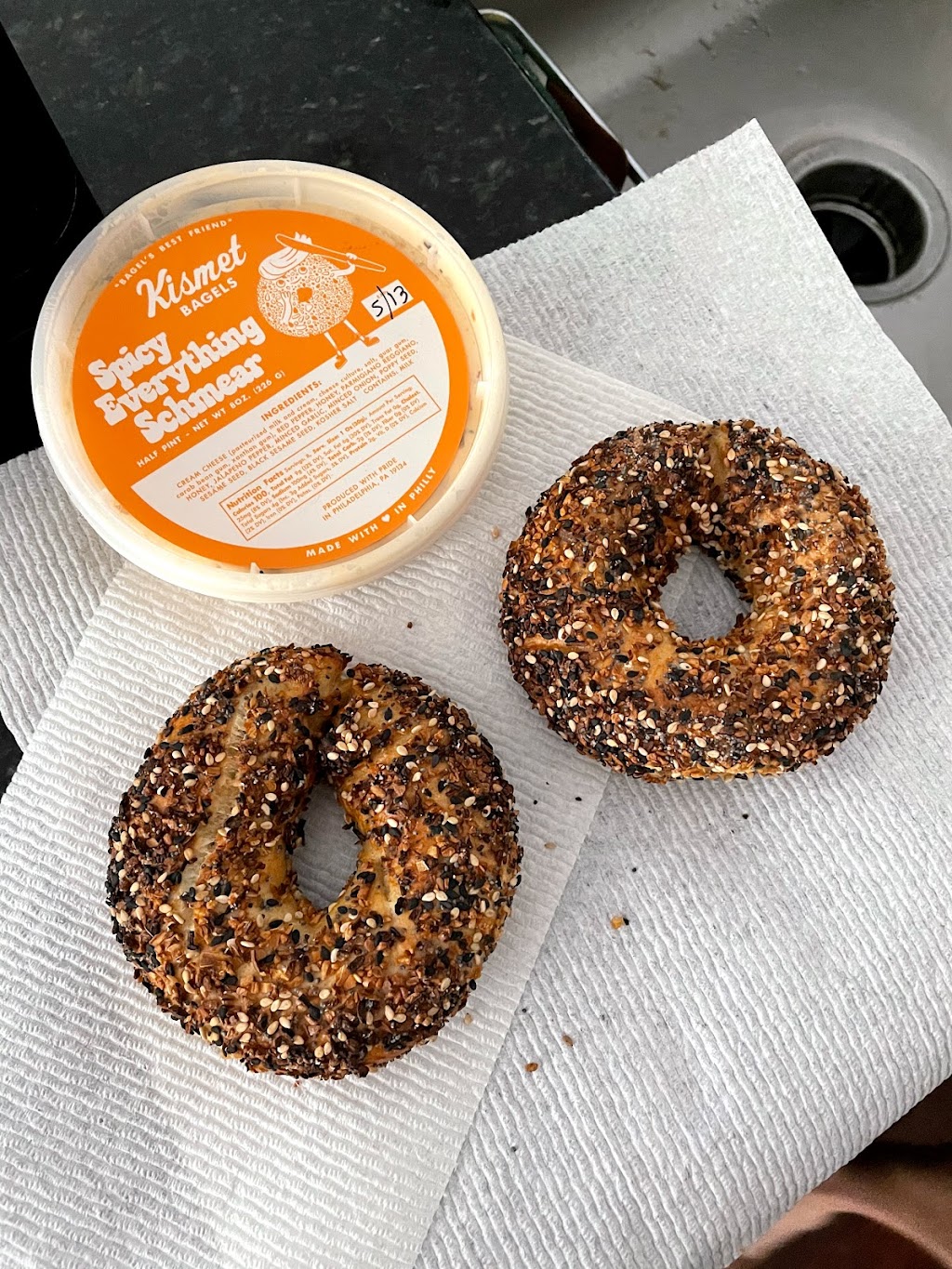 Kismet Bagels | bakery | 113 E Girard Ave, Philadelphia, PA 19125, USA | 4842220240 OR +1 484-222-0240