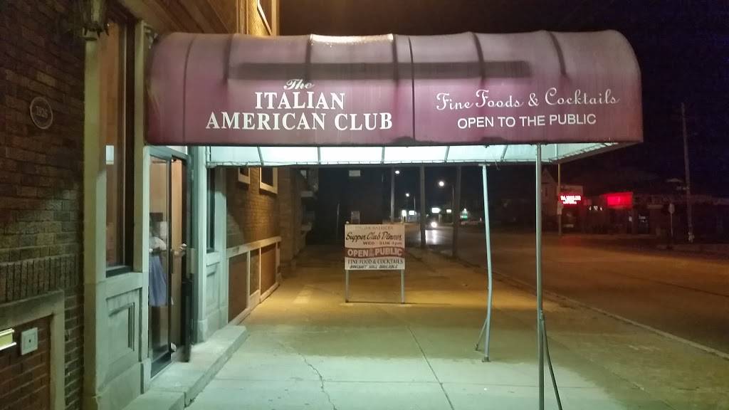 Italian American Society | restaurant | 2217 52nd St, Kenosha, WI 53140, USA | 2626584881 OR +1 262-658-4881