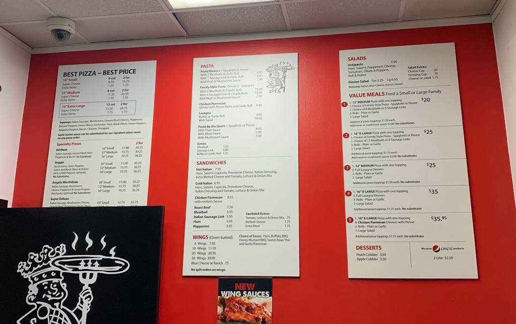 Angela Mia Pizza | restaurant | 728 Richmond Rd, Richmond Heights, OH 44143, USA | 2162919913 OR +1 216-291-9913