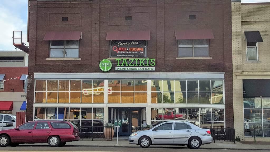 Tazikis Mediterranean Cafe - Market Street | restaurant | 432 Market St, Chattanooga, TN 37402, USA | 4237793100 OR +1 423-779-3100