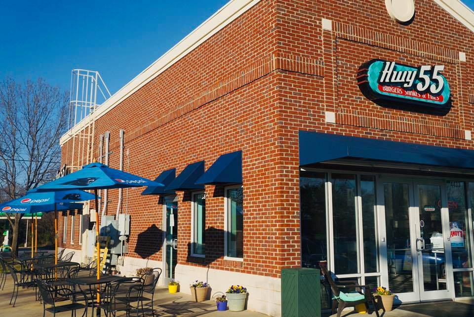 Hwy 55 Burgers Shakes & Fries | restaurant | 4435 NC-49, Harrisburg, NC 28075, USA | 7044551669 OR +1 704-455-1669