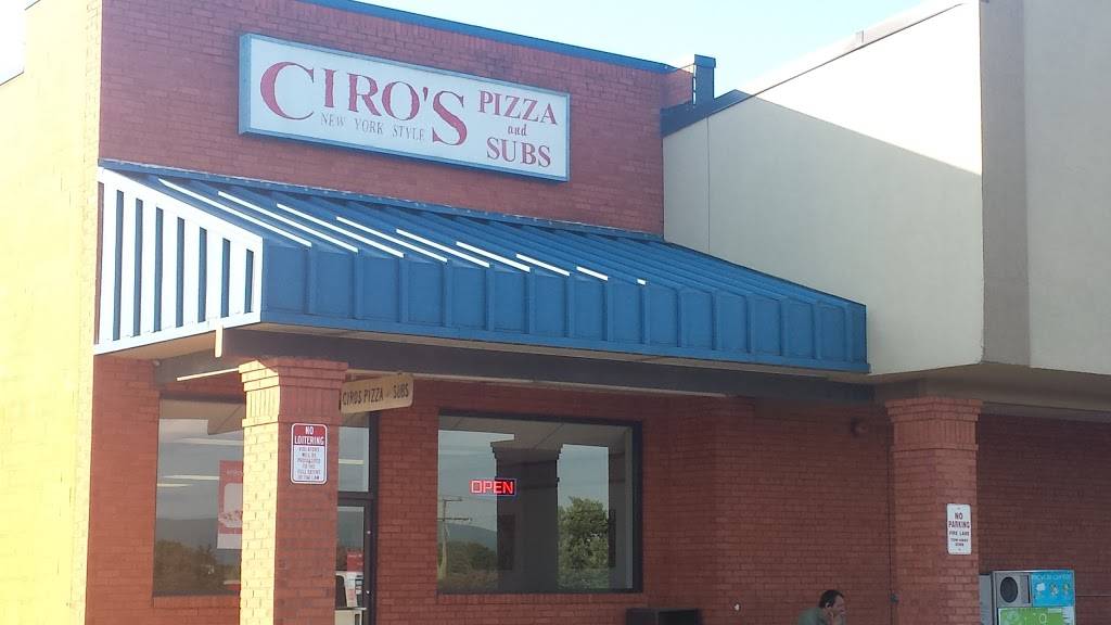 Ciros Pizza | restaurant | 2576 Stuarts Draft Hwy # 102, Stuarts Draft, VA 24477, USA | 5403374798 OR +1 540-337-4798