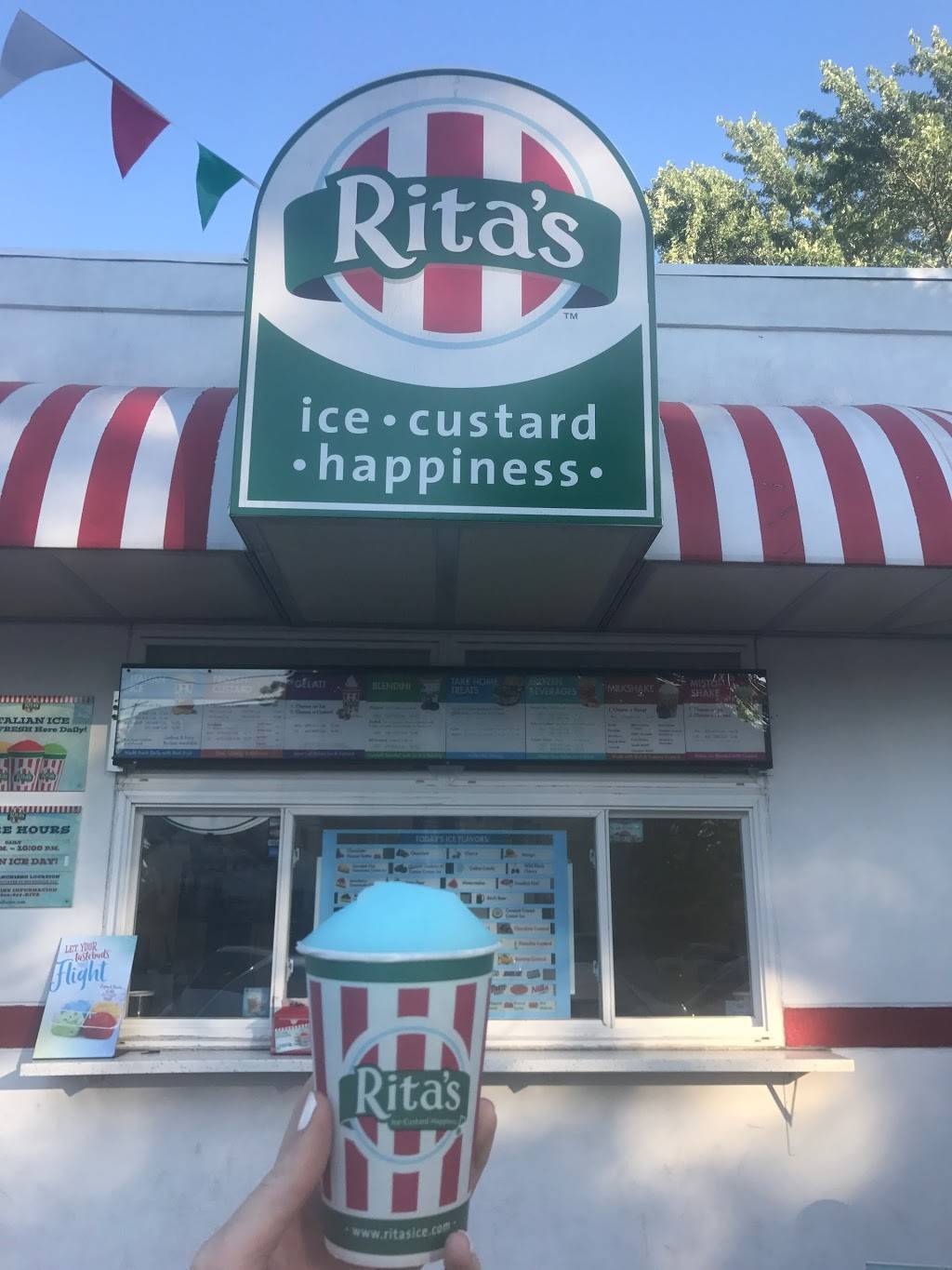 Ritas Italian Ice & Frozen Custard | restaurant | 3310 Washington Rd, Parlin, NJ 08859, USA | 7327217482 OR +1 732-721-7482