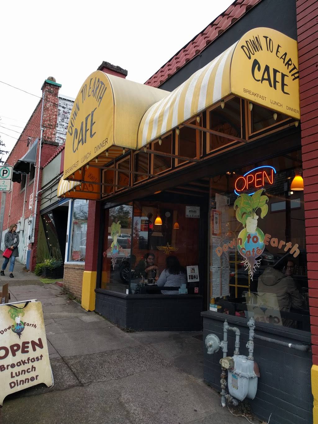 Down to Earth Cafe | cafe | 7828 SW 35th Ave, Portland, OR 97219, USA | 5034520196 OR +1 503-452-0196