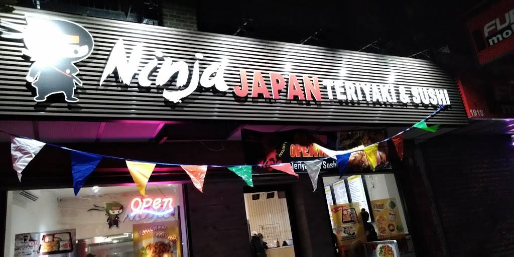 Ninja Japan Teriyaki & Sushi | restaurant | 1920 Church Ave, Brooklyn, NY 11226, USA | 7182829888 OR +1 718-282-9888