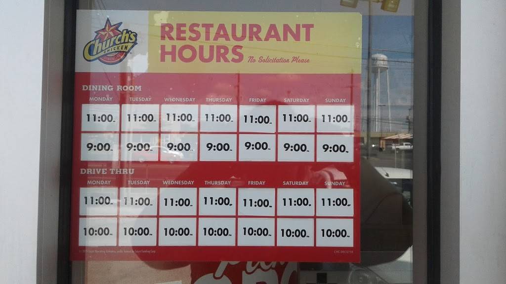 Churchs Chicken | restaurant | 7003 Bandera Rd, Leon Valley, TX 78238, USA | 2106817114 OR +1 210-681-7114