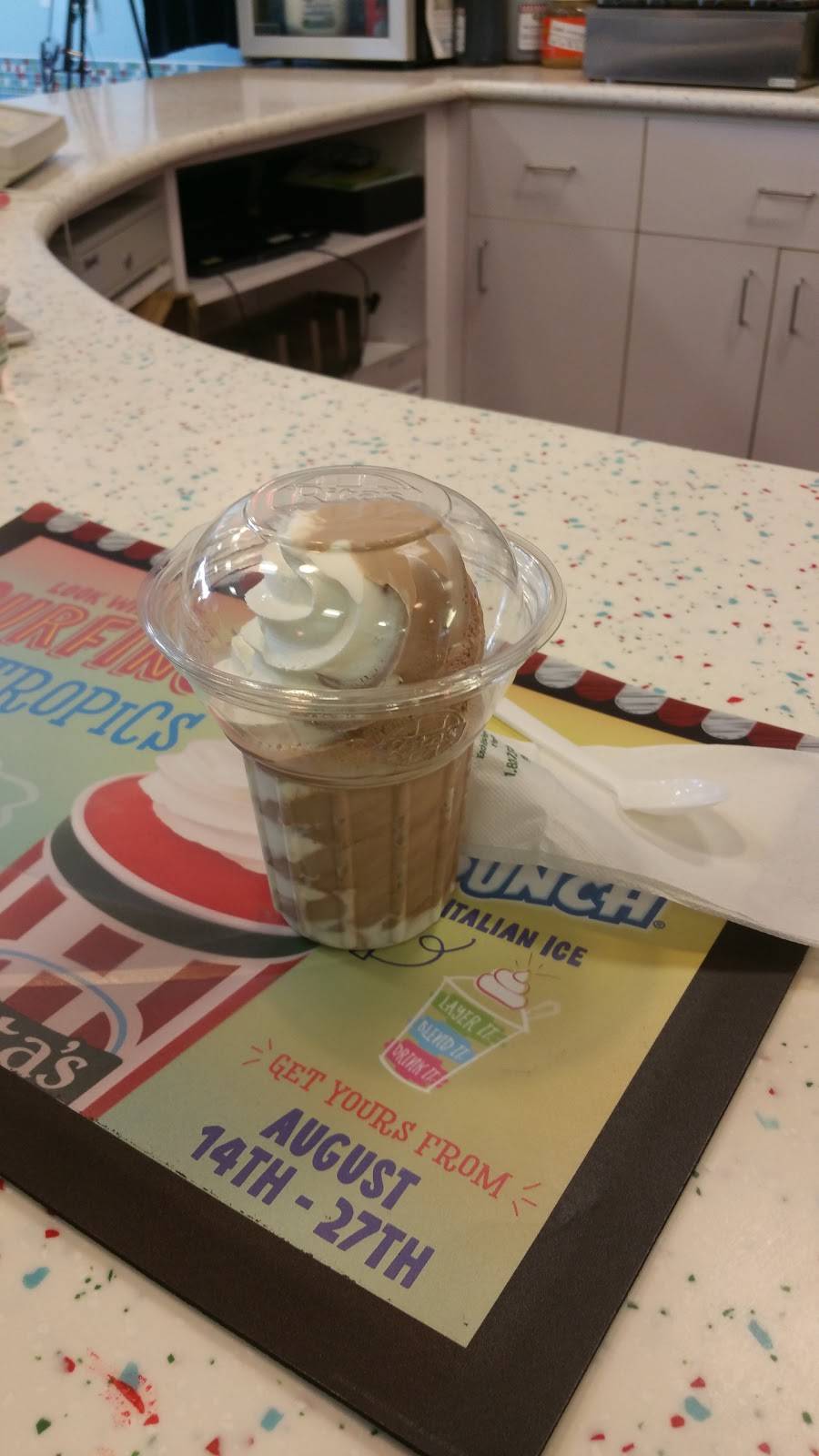 Ritas Italian Ice & Frozen Custard | restaurant | Union Hills South Shopping Center, 8251 W Union Hills Dr, Glendale, AZ 85308, USA | 6029098566 OR +1 602-909-8566