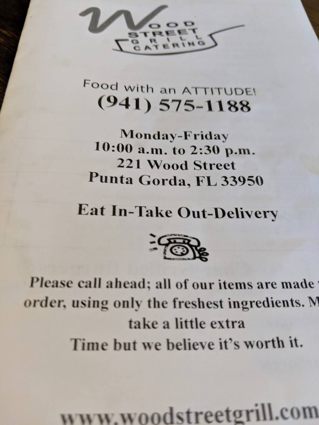 Wood Street Grill | restaurant | 221 Wood St, Punta Gorda, FL 33950, USA | 9415751188 OR +1 941-575-1188