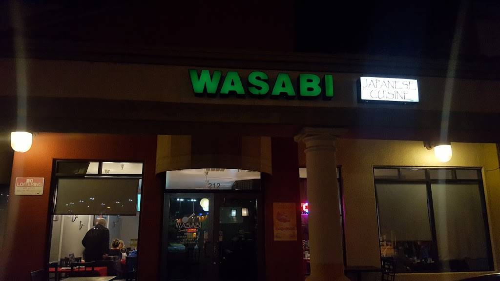 Wasabi Japanese Cuisine | restaurant | 1688 S Melrose Dr #212, Vista, CA 92081, USA | 7607278090 OR +1 760-727-8090