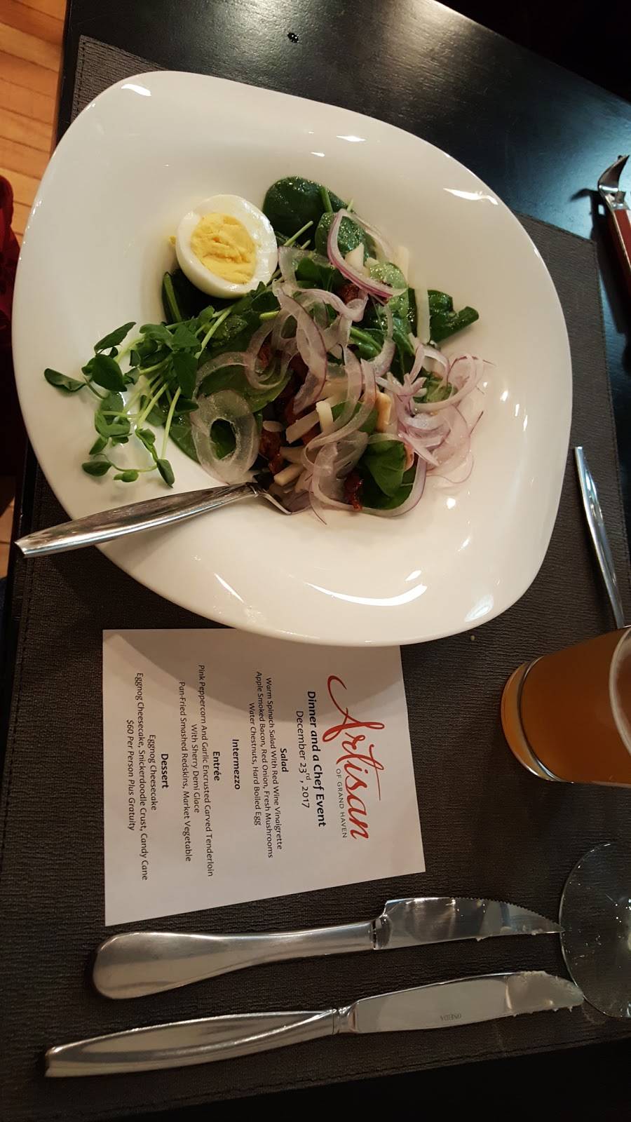 Artisan of Grand Haven | restaurant | 1322 Washington Ave, Grand Haven, MI 49417, USA | 6162969200 OR +1 616-296-9200