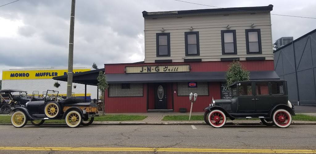 J-N-G Grill | restaurant | 114 Front Ave SW, New Philadelphia, OH 44663, USA | 3303659250 OR +1 330-365-9250