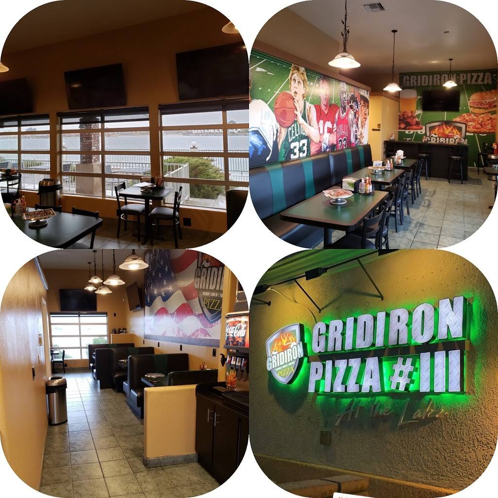 Gridiron Pizza #3 At The Lake | restaurant | 27170 Lakeview Dr #402, Helendale, CA 92342, USA | 7602430333 OR +1 760-243-0333
