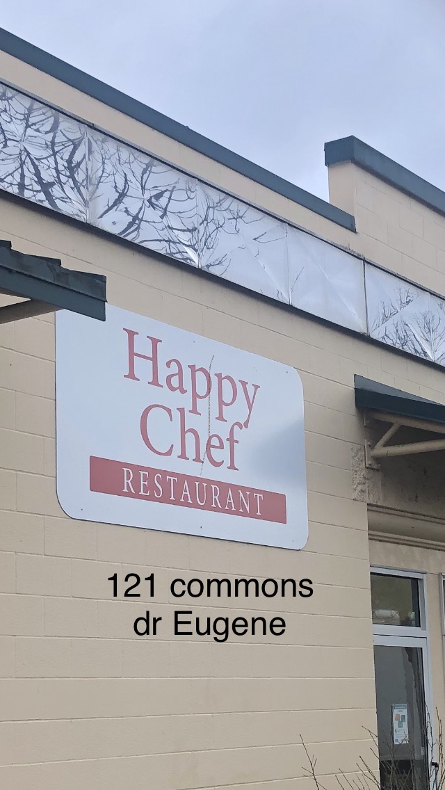 Happy Chef | restaurant | 121 Commons Dr, Eugene, OR 97401, USA | 5415156075 OR +1 541-515-6075