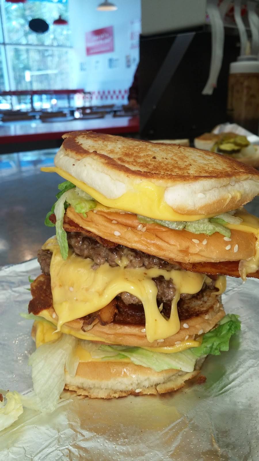 Five Guys | meal takeaway | 1207 Washington St, Hanover, MA 02339, USA | 7818296770 OR +1 781-829-6770