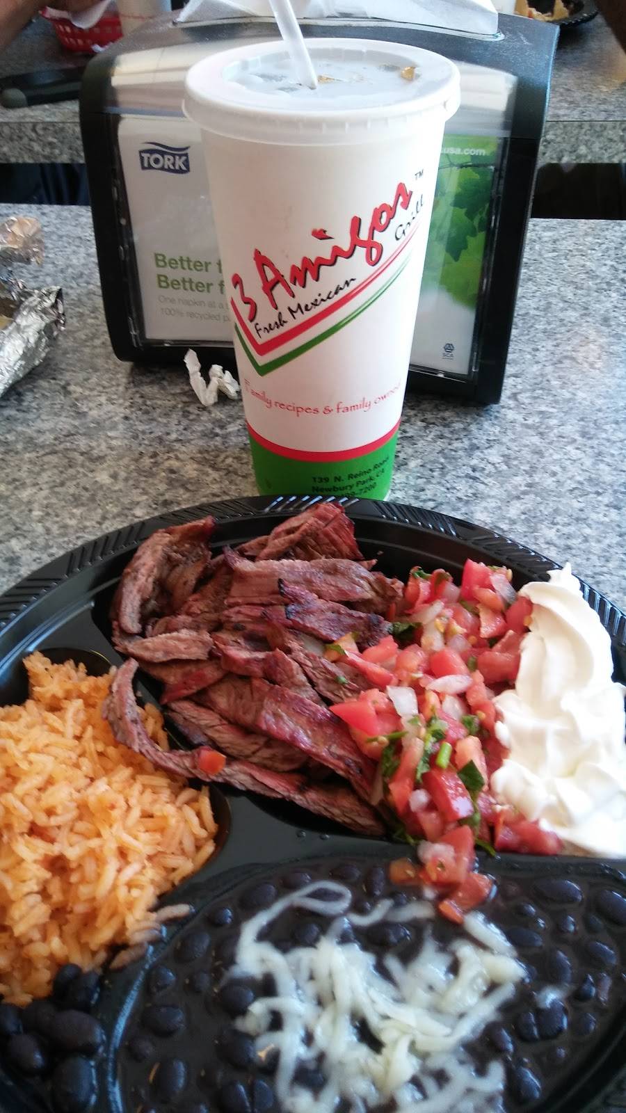 3 Amigos Restaurant | restaurant | 365 E Avenida De Los Arboles, Thousand Oaks, CA 91360, USA | 8054931033 OR +1 805-493-1033