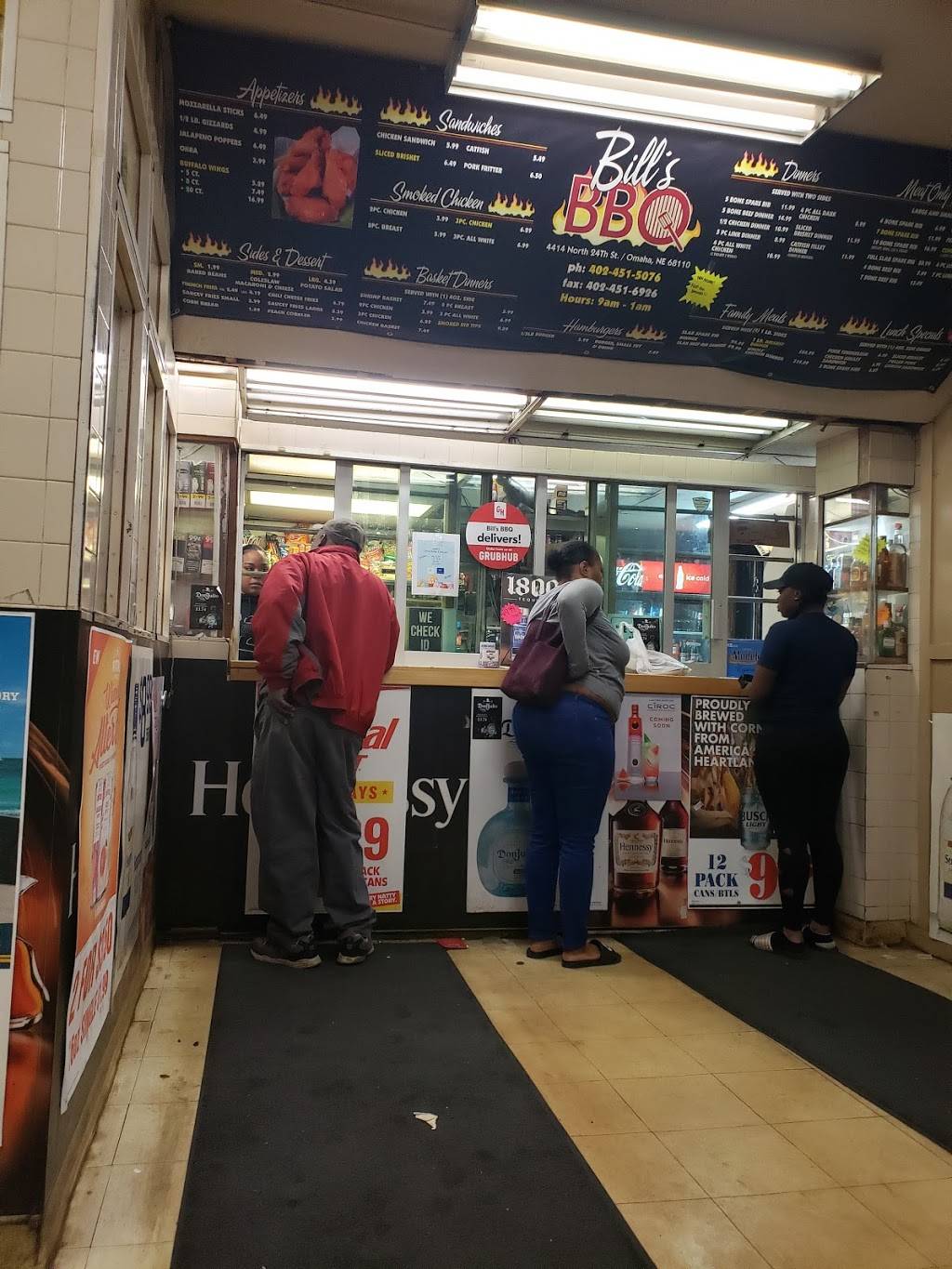 Bills BBQ & Liquor | restaurant | 4414 N 24th St, Omaha, NE 68110, USA | 4024515076 OR +1 402-451-5076