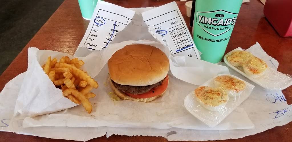 Kincaids Hamburgers | restaurant | 220 Adams Dr, Weatherford, TX 76086, USA | 8175947773 OR +1 817-594-7773