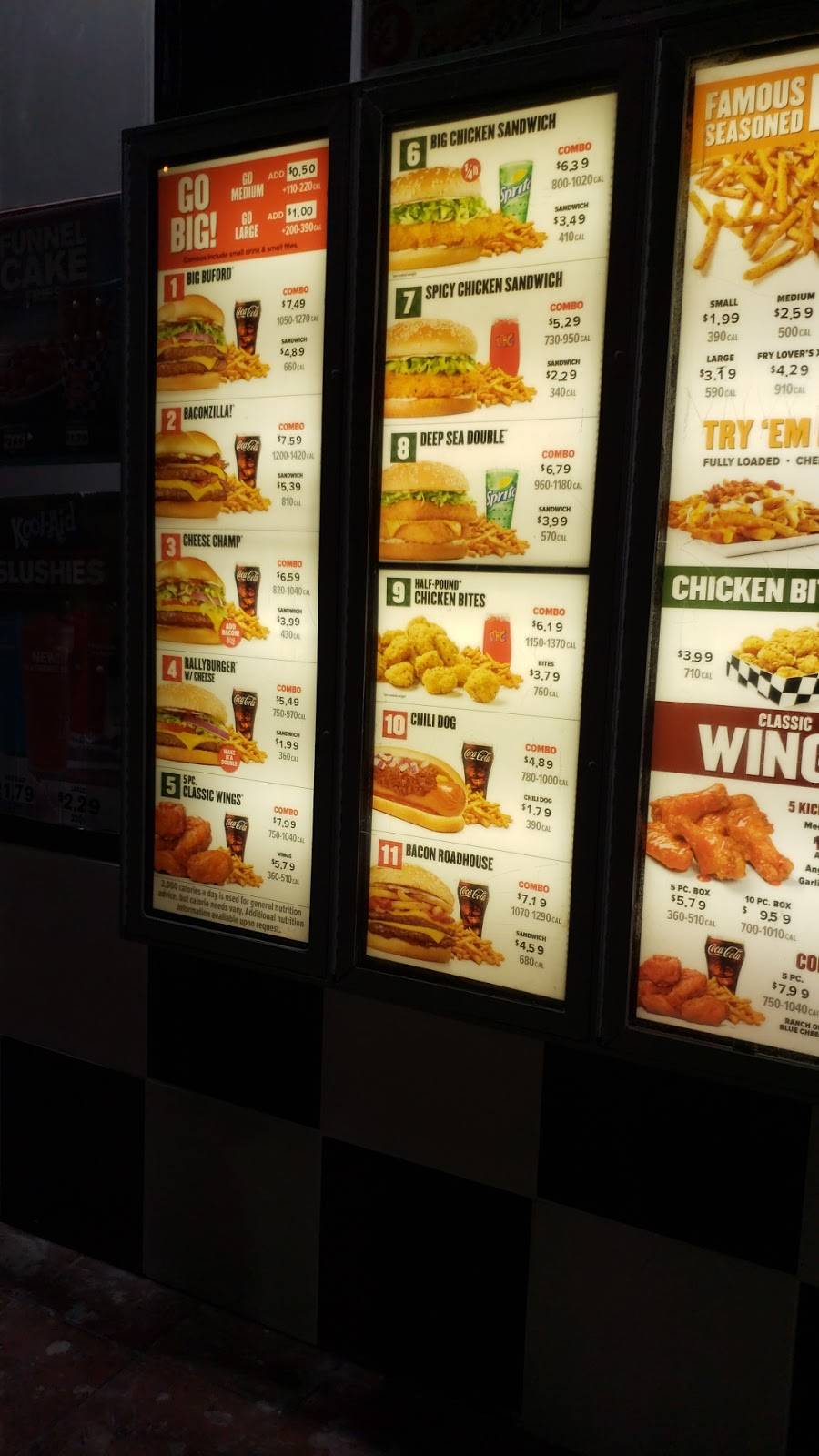 Rallys | restaurant | 11750 Imperial Hwy, Norwalk, CA 90650, USA | 5628070036 OR +1 562-807-0036