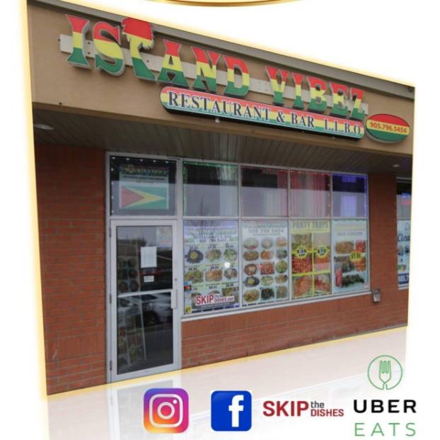 Island Vibez | restaurant | 791 Bovaird Dr W #8, Brampton, ON L6X 0T9, Canada | 9057965454 OR +1 905-796-5454