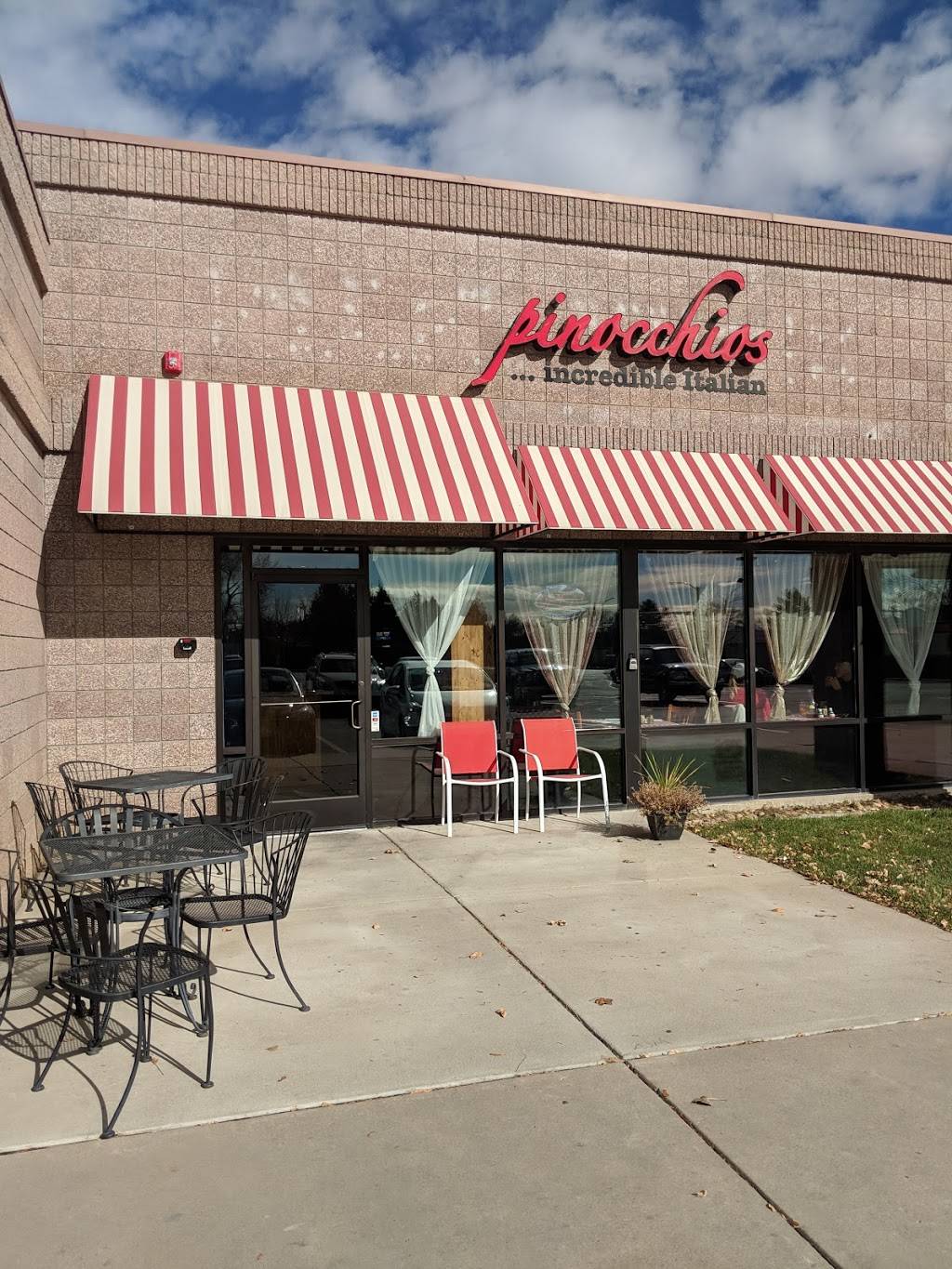 Pinocchios Incredible Italian | restaurant | 1751 Hover St, Longmont, CO 80501, USA | 3038349347 OR +1 303-834-9347
