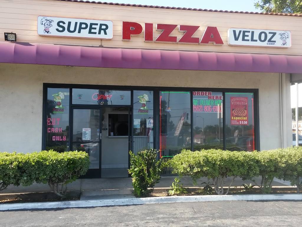 Super Pizza Veloz | restaurant | 7625 Eastern Ave A, Bell Gardens, CA 90201, USA | 5628066100 OR +1 562-806-6100