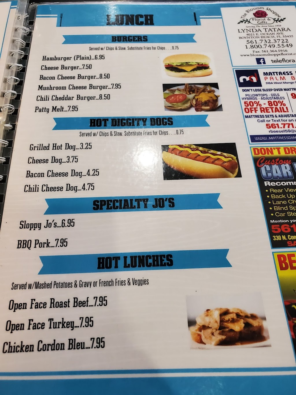 Jo-Jos Cafe | cafe | 3246 Lantana Rd #2432, Atlantis, FL 33462, USA | 5619662111 OR +1 561-966-2111