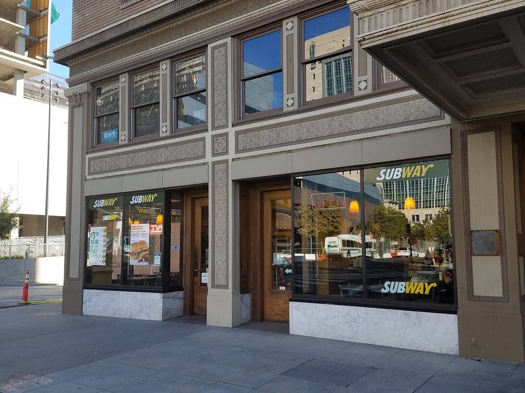 Subway | meal takeaway | 428 J St Suite 110, Sacramento, CA 95814, USA | 9164444452 OR +1 916-444-4452