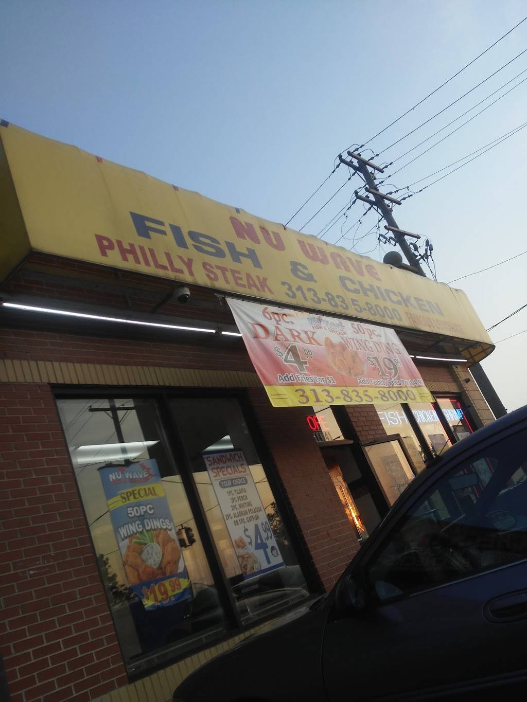 Nu Wave Fish & Chicken | restaurant | 14541 W McNichols Rd, Detroit, MI 48235, USA | 3138358000 OR +1 313-835-8000
