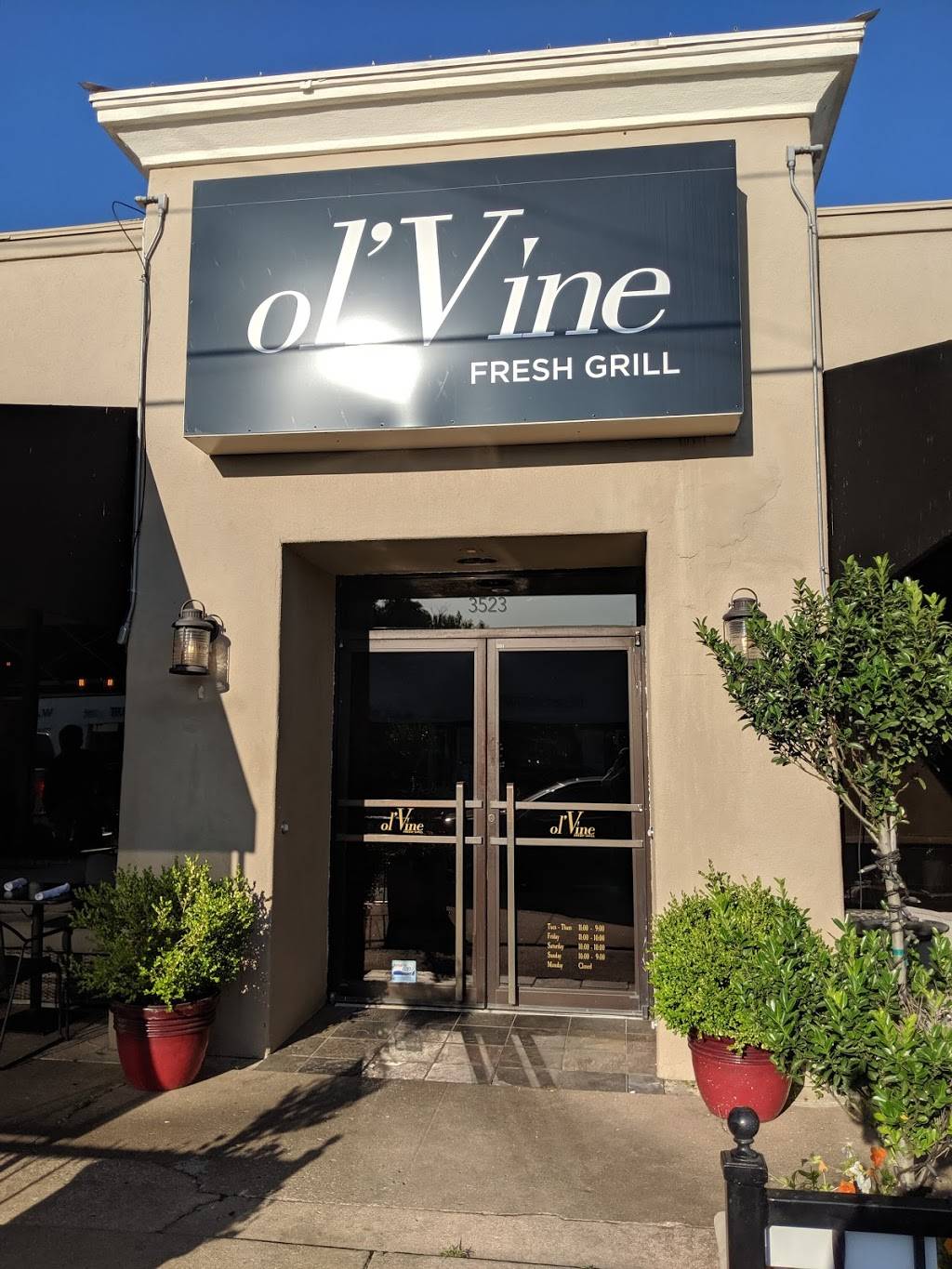 olVine Fresh Grill | restaurant | 3523 S Peoria Ave, Tulsa, OK 74105, USA | 9187479463 OR +1 918-747-9463