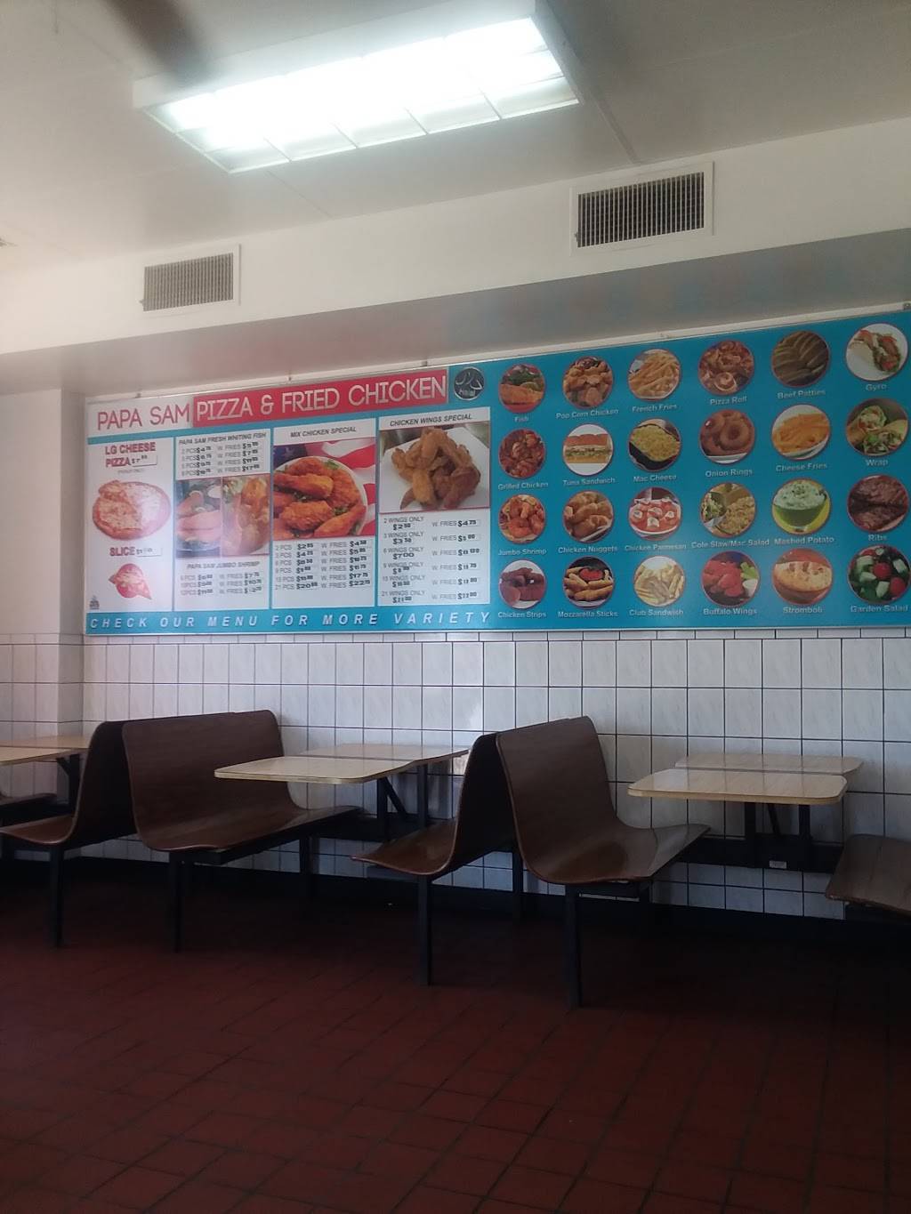 Papa Sam pizza | restaurant | 6398 Castor Ave, Philadelphia, PA 19149, USA | 2155371050 OR +1 215-537-1050