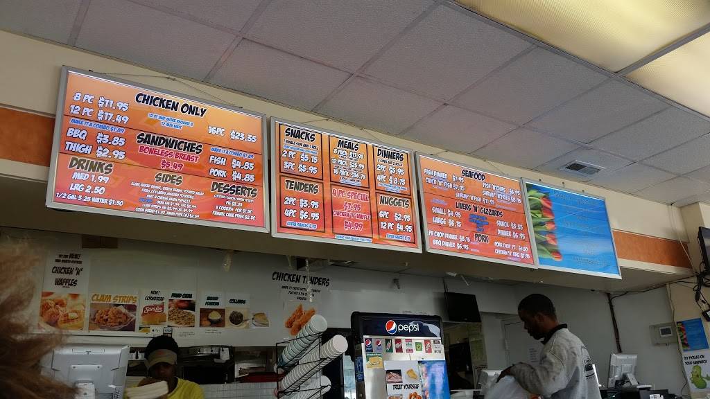 Feather-N-Fin Chicken Seafood | restaurant | 3109 E Princess Anne Rd, Norfolk, VA 23504, USA | 7576233195 OR +1 757-623-3195