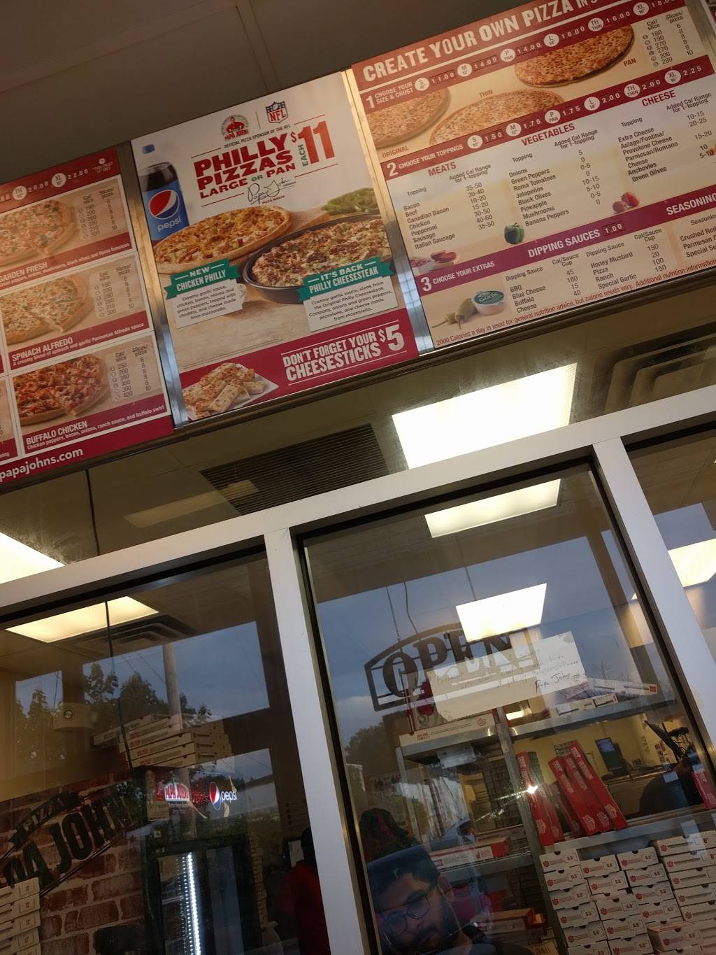 Papa Johns Pizza | restaurant | 3411 Clifton Ave, Baltimore, MD 21216, USA | 4102337272 OR +1 410-233-7272