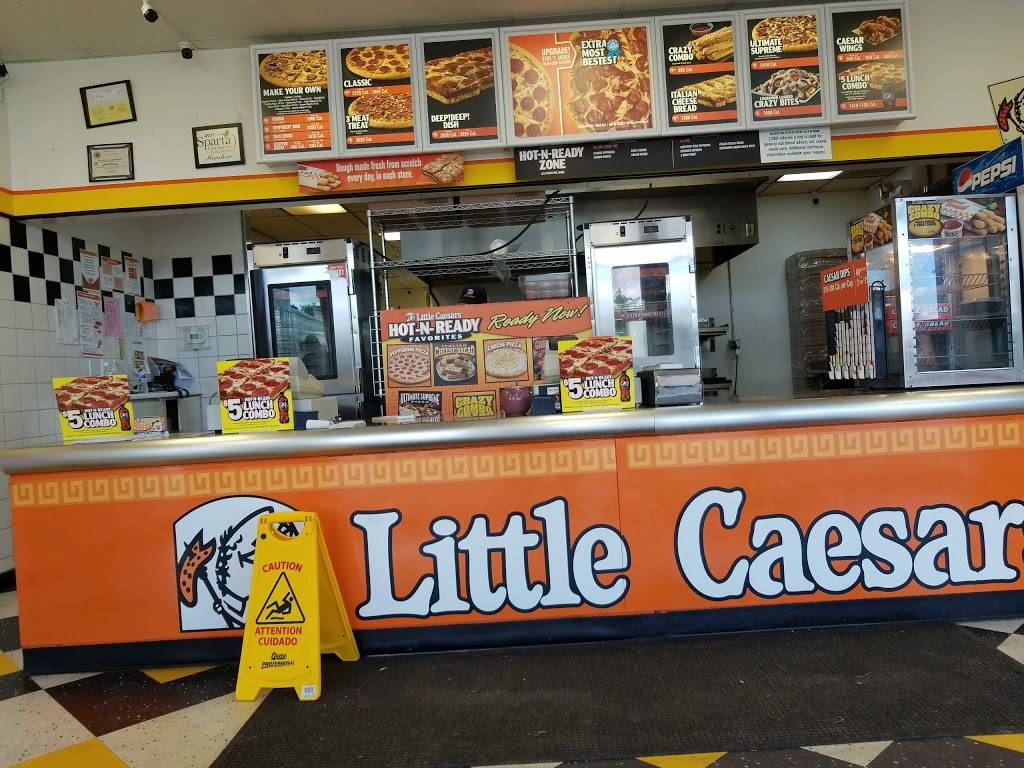 Little Caesars Pizza | meal takeaway | 545 S State St, Sparta, MI 49345, USA | 6168877995 OR +1 616-887-7995