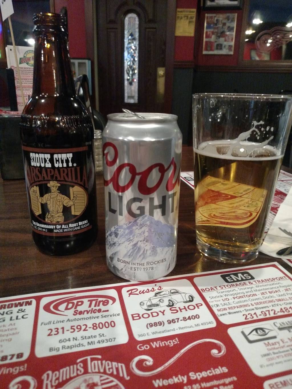 Remus Tavern | restaurant | 118 W Wheatland Ave, Remus, MI 49340, USA | 9899678304 OR +1 989-967-8304