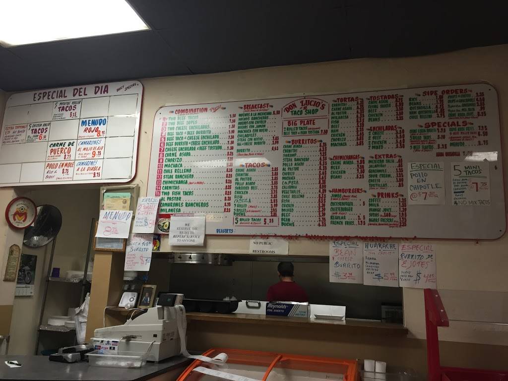 Don Lucios Taco Shop II | restaurant | 9969 Mira Mesa Blvd # 9, San Diego, CA 92131, USA | 8585494752 OR +1 858-549-4752