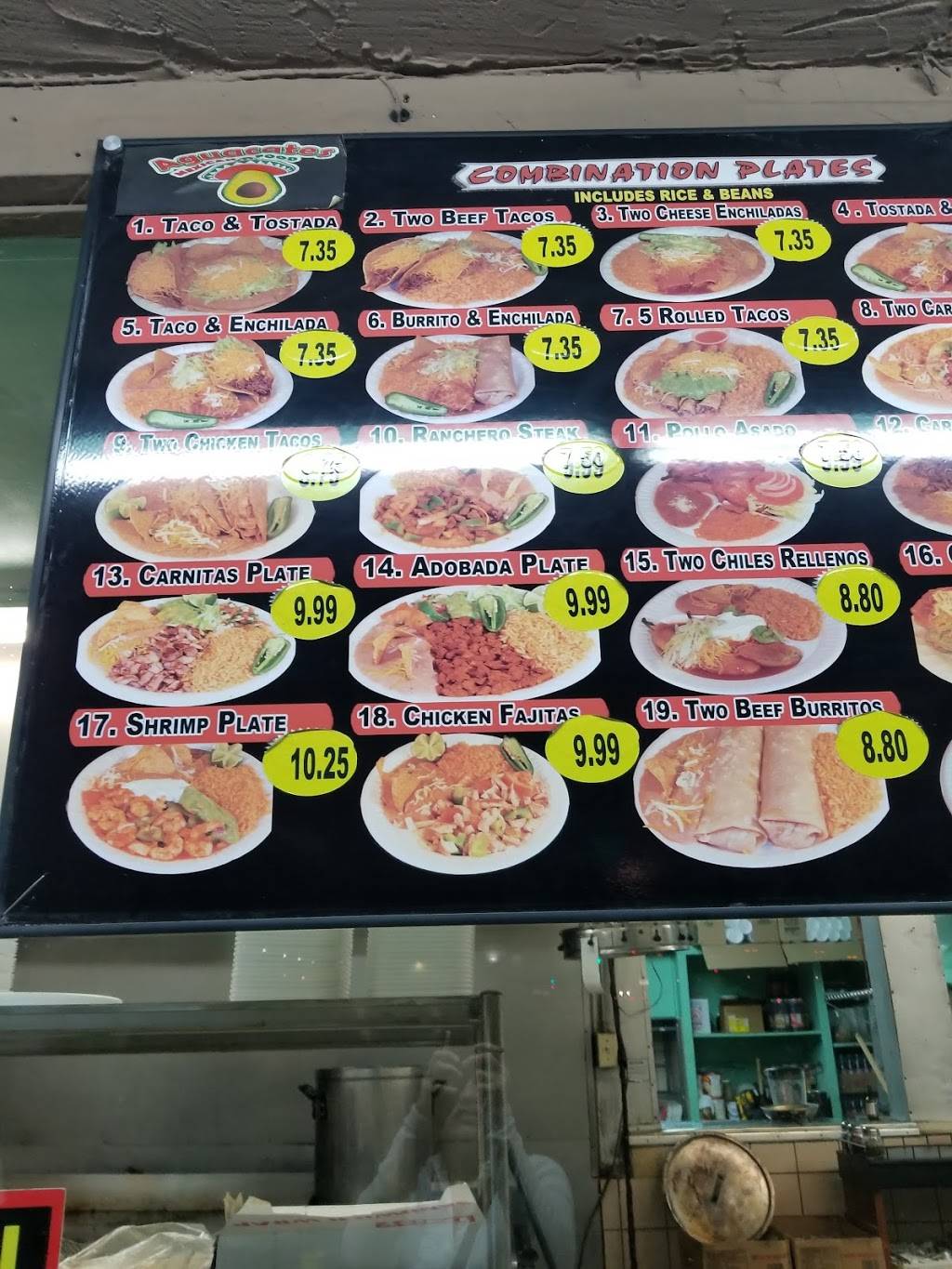 Aguacates Mexican Food | restaurant | 435 N Santa Fe Ave, Vista, CA 92084, USA | 7607582560 OR +1 760-758-2560