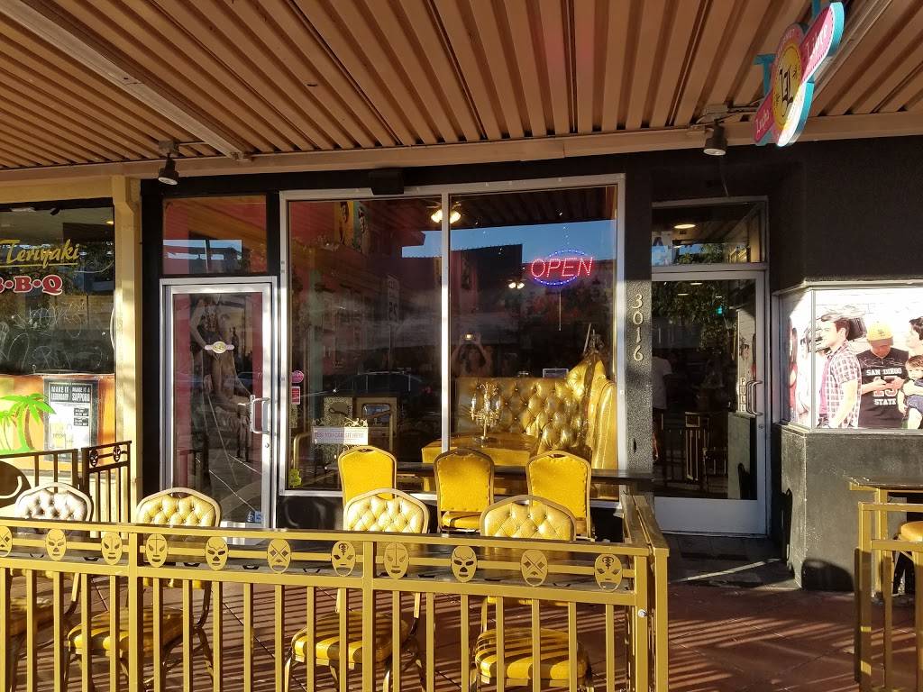 Lucha Libre Taco Shop | restaurant | 3016 University Ave, San Diego, CA 92104, USA | 6194871520 OR +1 619-487-1520
