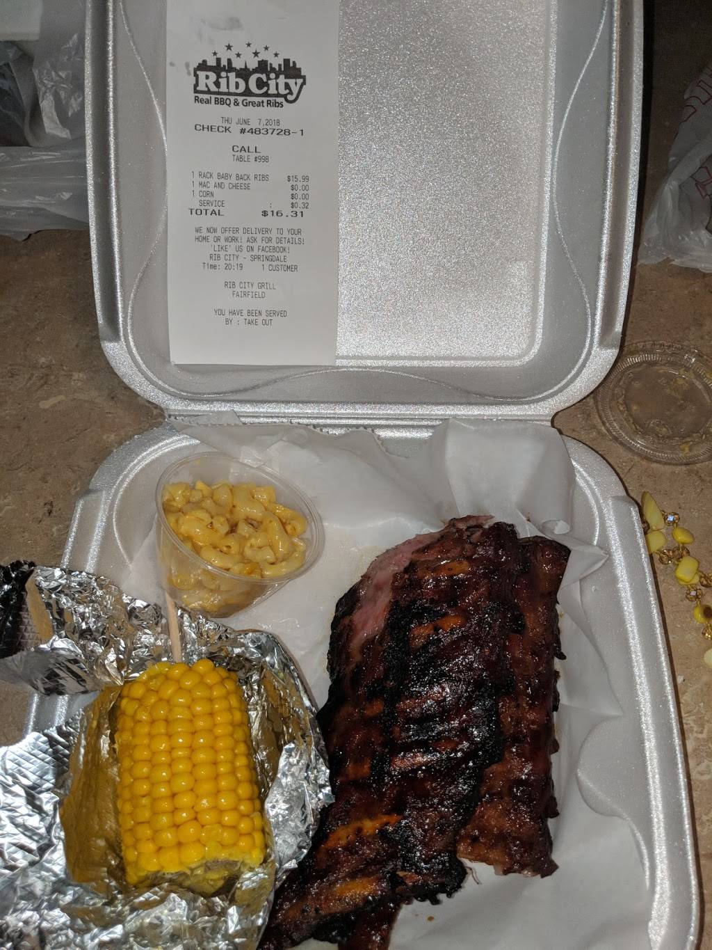 Rib City Grill | restaurant | 746 NW Washington Blvd, Hamilton, OH 45013, USA | 5138297427 OR +1 513-829-7427