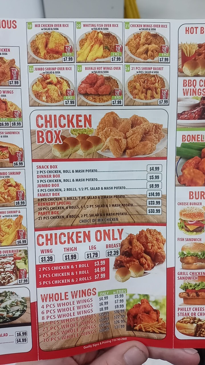 Kennedy FRIED CHICKEN | restaurant | 1207 E Wood St, Decatur, IL 62521, USA | 2177065288 OR +1 217-706-5288