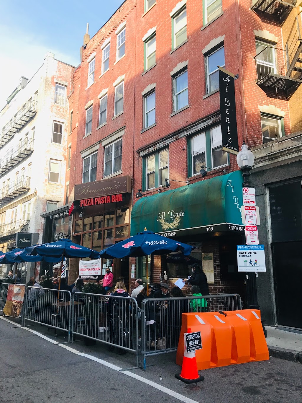 Al Dente Ristorante | restaurant | 109 Salem St # 1, Boston, MA 02113, USA | 6175230990 OR +1 617-523-0990